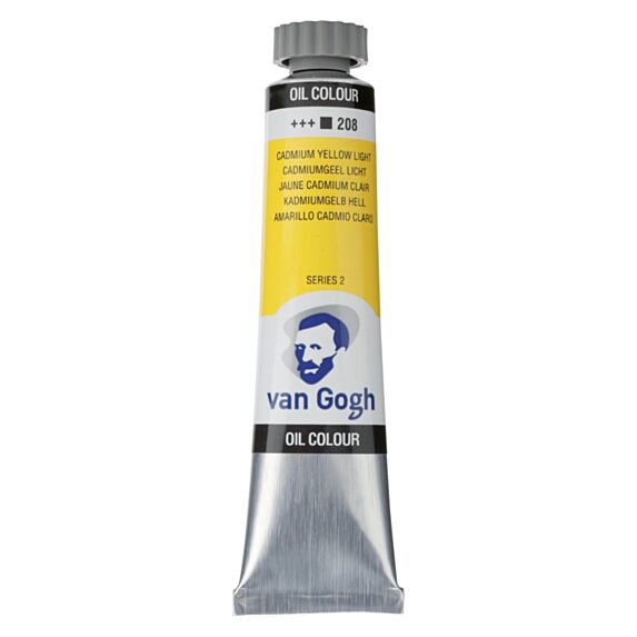 Peinture à l'Huile 20ml Jaune de Cadmium Clair 208