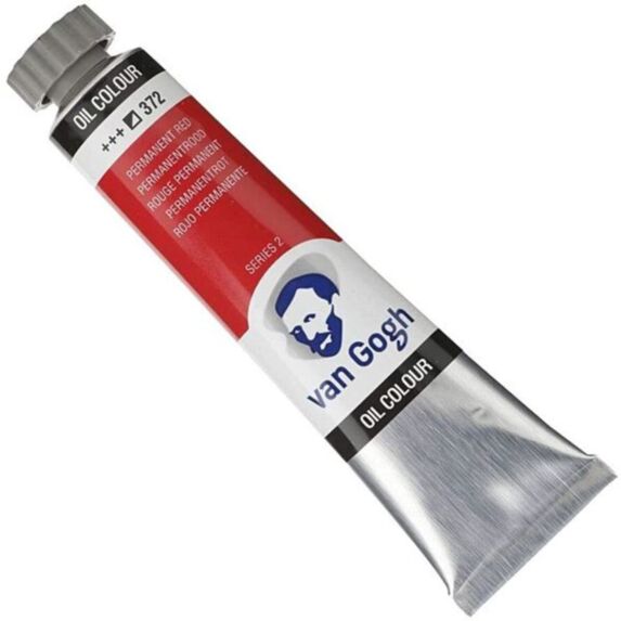 Peinture à l'huile tube 60ml vermillon 311  - VAN GOGH