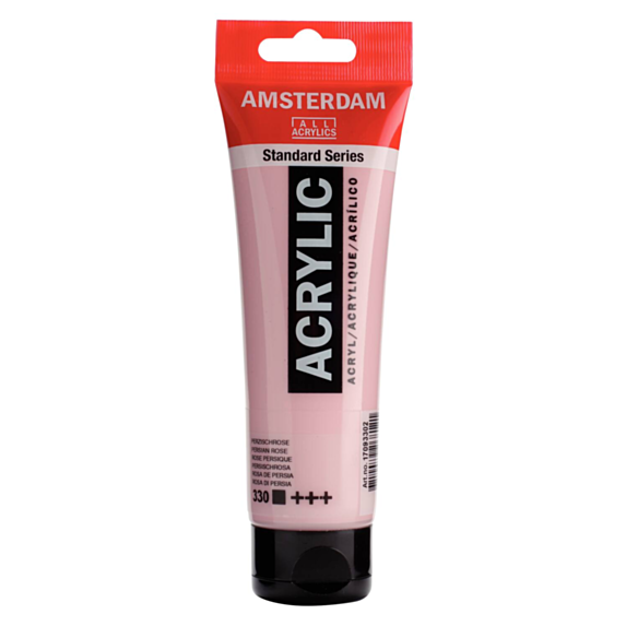 Peinture acrylique Standard Series Rose Persique 330 120ml - AMSTERDAM