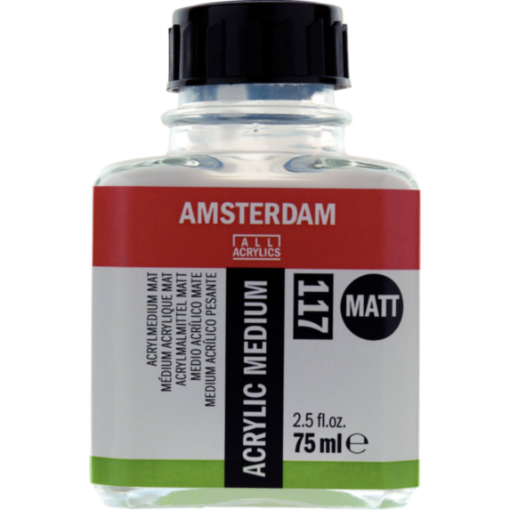 Peinture acrylique medium Mat 117 75ml - AMSTERDAM