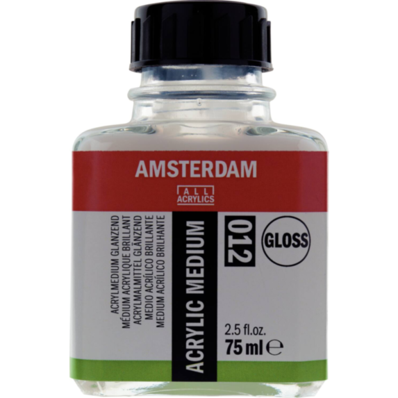 Peinture acrylique medium Brillant 012 75ml - AMSTERDAM