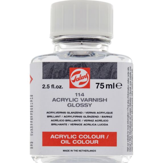 Talens Vernis Acrylique Brillant 11Flacon 75ml