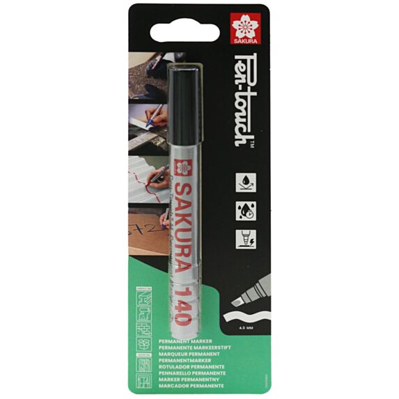 Marqueur Pointe Large Pen-Touch 140 Noir - SAKURA