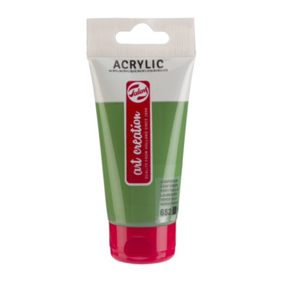 Peinture acrylique Vert Feuille 652 75ml - TALENS ART CREATION