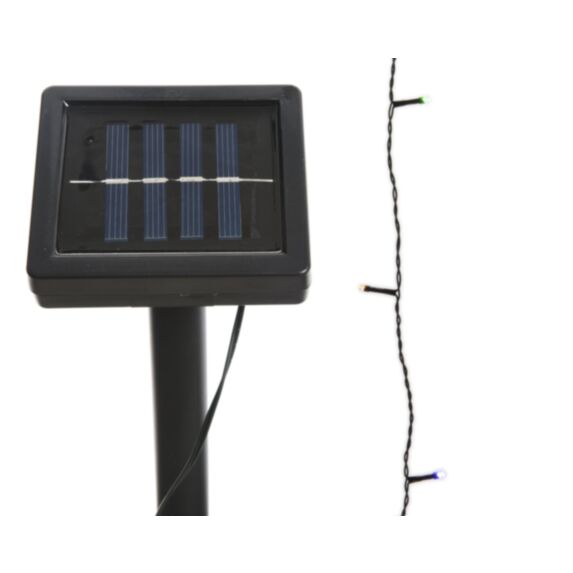 Guirlande solaire 100 leds multicolore
