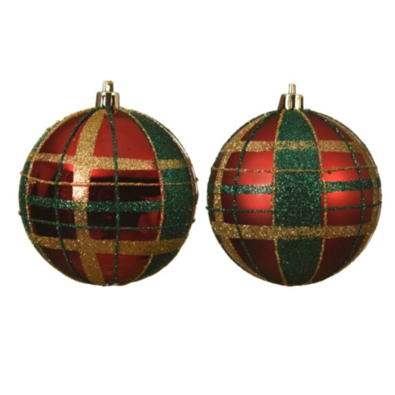 Boule pl. déco.noël d8