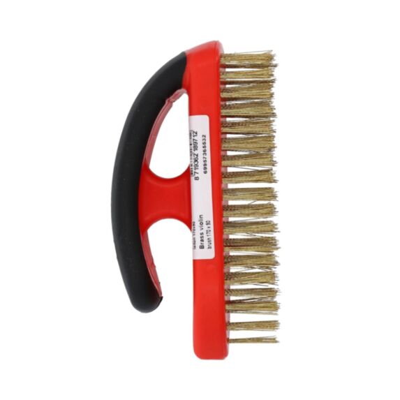 Brosse main violon laiton 170x90mm - NORTON