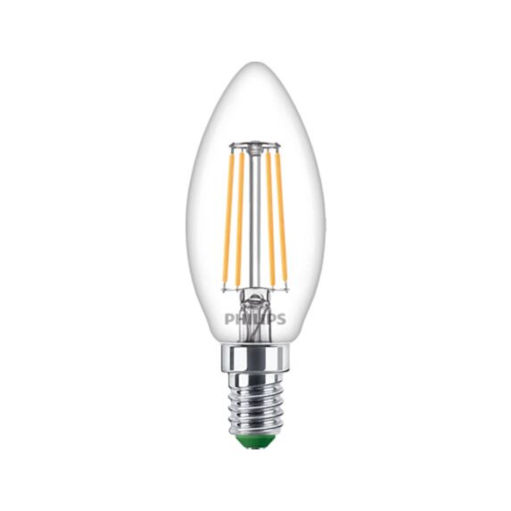 Ampoule flamme UltraEfficient 2700K 40W B35 E14 - PHILIPS