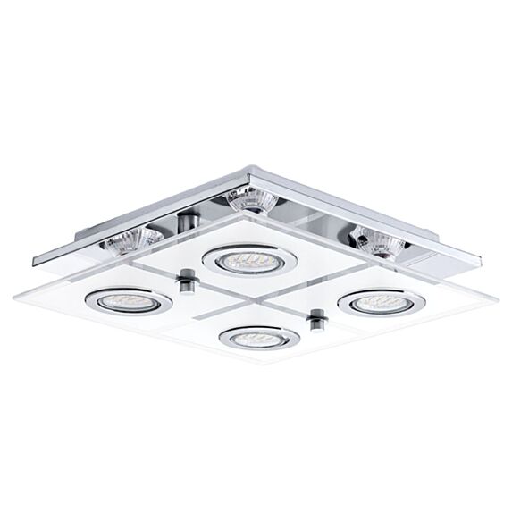 Plafonnier Cisano chrome GU10 led - EGLO