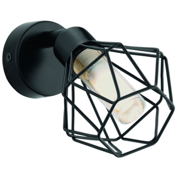 Spot Zapata en acier noir G9-LED 1 x 3W 3000K - EGLO