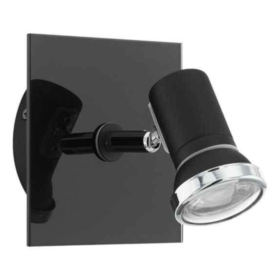 Spot LED Salle de Bain Tamara 1 Gu10 3,3W Noir