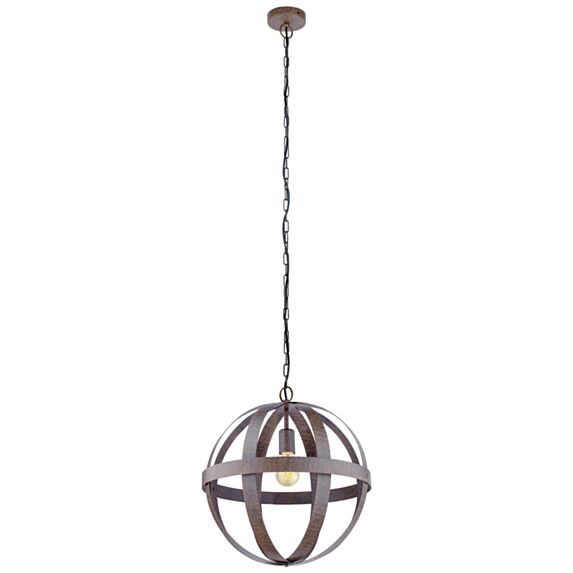 SUSPENSION WESTBURY ROUILLE ACIER