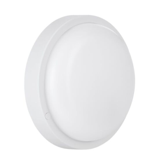 Applique/plafonnier de garage Boschetto-E IP54 11,5W D17 cm plastique blanc - EGLO