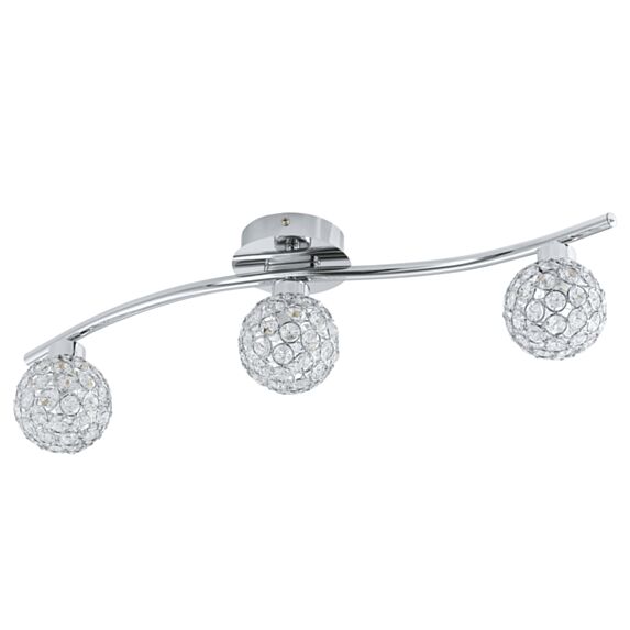 Réglette 3 spots Ribolla chrome - EGLO