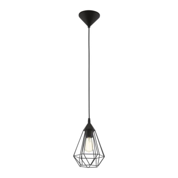 Suspension Tarbes noir ø 175 mm E27 1 x 60W - EGLO