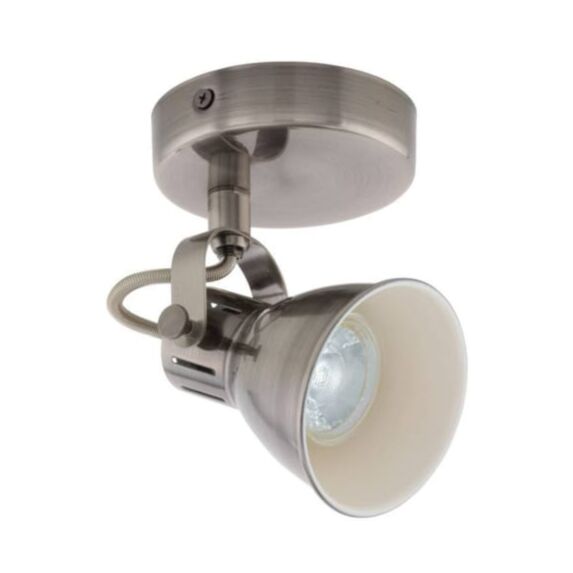 Spot Seras acier nickel-antique GU10-LED 1x3,3W 3000K- EGLO