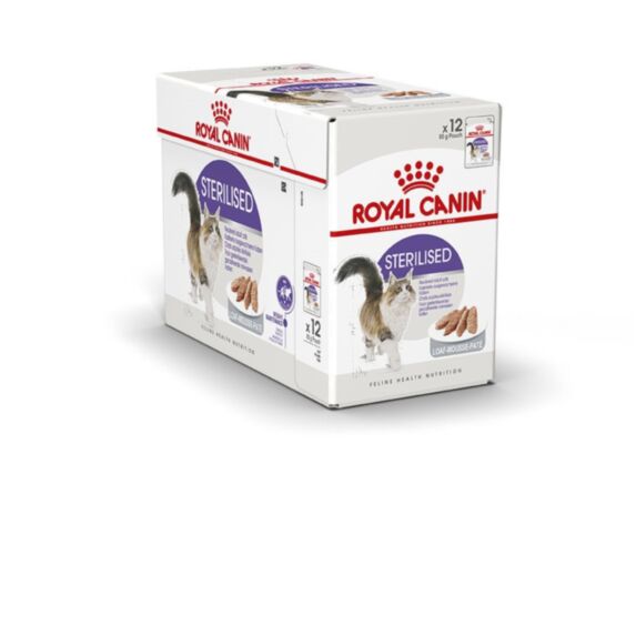 Pâtées chat sterilised mousse 12x85g - ROYAL CANIN