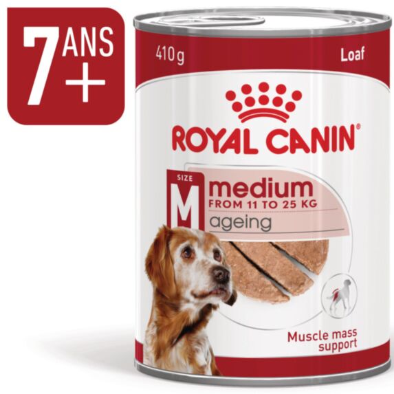 Aliment humide Medium Ageing can 410g - royal canin