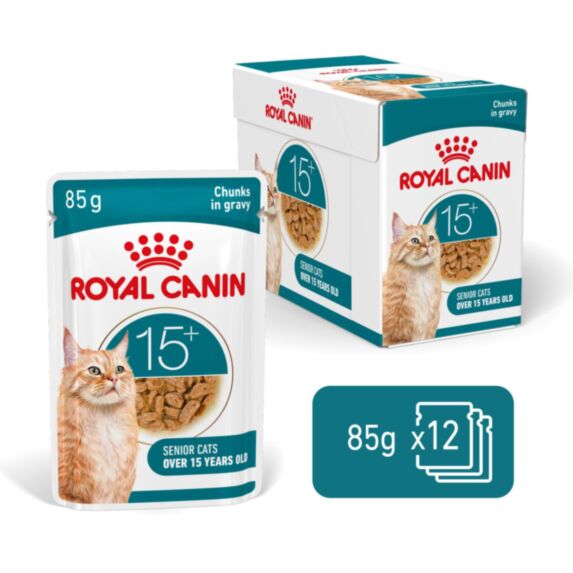 Sauce chat Ageing 15+ 12x85g - ROYAL CANIN