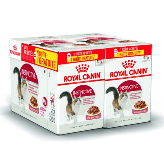 Pâtées chat instinctive sauce 12x85g - ROYAL CANIN
