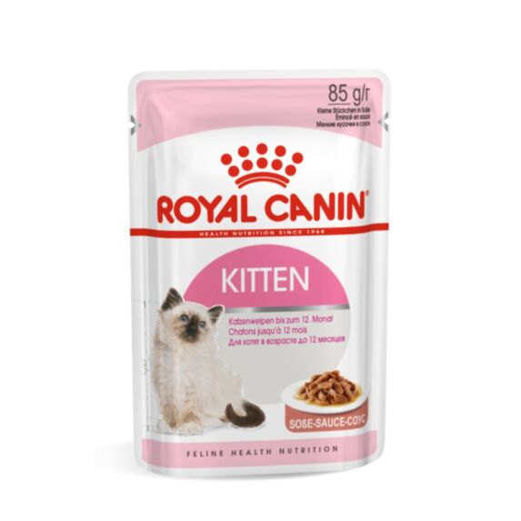 Bouchées Chaton Kitten Sauce - sachet 85g - ROYAL CANIN