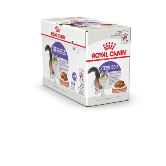 Pâtées chat sterilised sauce 12x85g - ROYAL CANIN