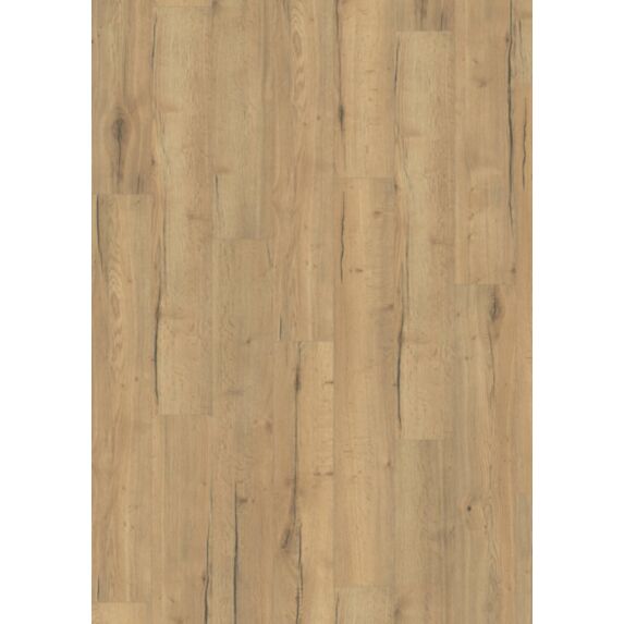 Revêtement de sol stratifié Aqua+ classe 32 Chêne Creston naturel 4 chanfreins 129,2x19,3x0,8cm - EGGER