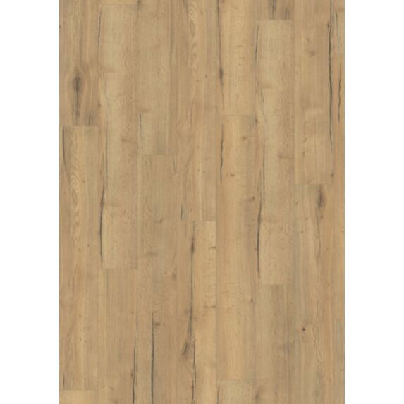 Revêtement de sol stratifié Aqua+ classe 32 Chêne Creston naturel 4 chanfreins 129,2x19,3x0,8cm - EGGER