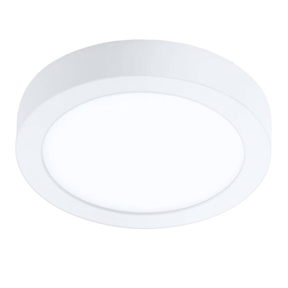 Plafonnier LED Fueva-Z métal blanc Ø21cm 16,5W