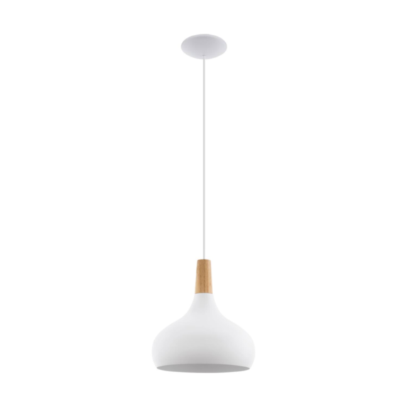 Suspension Sabinar Ø280 mm blanc/brun - EGLO