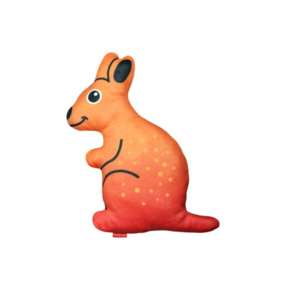 Jouet Chien - Kangourou Orange Tissu – RED DINGO
