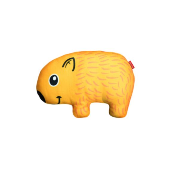Jouet Chien - Wombat Jaune Tissu – RED DINGO