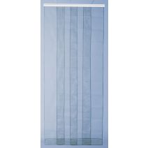 Rideau de porte Moustiquaire Arles 4 bandes L1xH2,20m Gris - MOREL