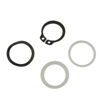 Lot Circlips + Rondelles ajustement + Rondelles plastiques poignée porte