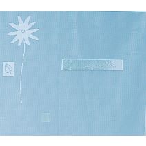 Moustiquaire Polyester Moustidéco L1xH2,20m Bleu lavande - MOREL