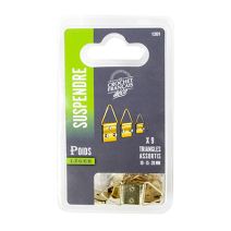 9 triangles assortis pour tableaux et cadres