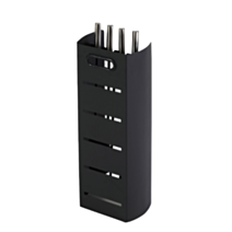 Serviteur chauffage au bois Tower noir 58cm - ATELIER DIXNEUF