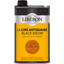 Cire antiquaire « black bison » liquide 0.5l - Merisier foncé -LIBERON