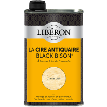 Cire antiquaire « black bison » liquide 0.5l - Chêne clair -LIBERON