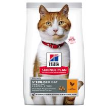 Croquettes chat stérilisé poulet 7kg - HILL'S SCIENCE PLAN