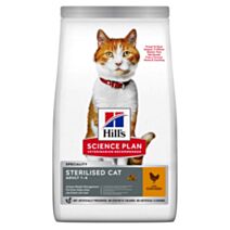 Croquettes chat stérilisé poulet 7kg - HILL'S SCIENCE PLAN