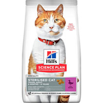 Croquettes chat stérilisé Canard 7kg - HILL'S SCIENCE PLAN