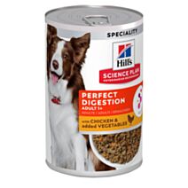 Alimentation chien Adult Perfect Digestion Poulet 363gr - SCIENCE PLAN