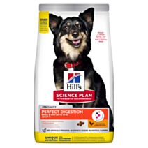 Alimentation chien Adult Perfect Digestion Small Poulet 3kg - SCIENCE PLAN