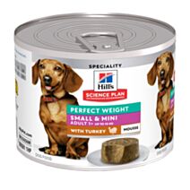 Alimentation chien Perfect Weight Adult S mini mousse 200gr - SCIENCE PLAN