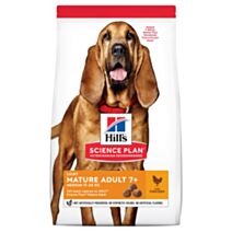 Croquettes chien Mature light poulet 12kg - HILL'S SCIENCE PLAN