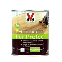Vitrificateur pur protect ciré 0.75l - Incolore - V33