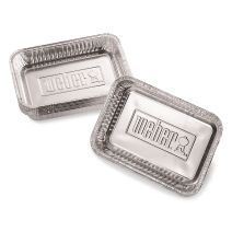 Barquettes en aluminium 10 pièces - WEBER