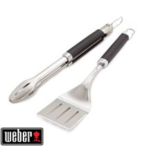 Accessoires barbecue 1 pince + 1 spatule