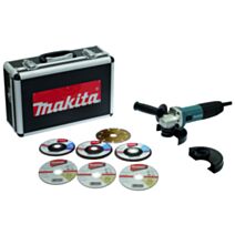 Meuleuse GA5030RSP6 Ø125mm 720W+Coffret 7 disques - MAKITA